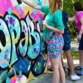 организация   граффити шоу на летнем корпоративе