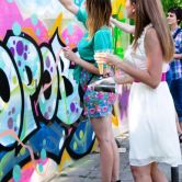 проведение граффити шоу на летнем корпоративе