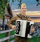 поющий баянист на праздник 23 февраля