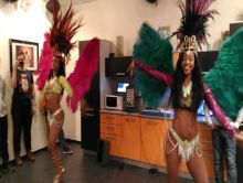 Бразильские танцовщицы на 23 февраля