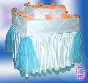 Бутафорский торт с танцовщицей внутри на 23 февраля