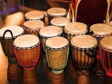 Проведение барабанного тимбилдинга  на 23 февраля