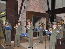 Выступление военного оркестра